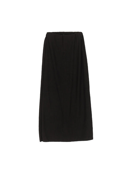 classy-maxi-skirt-iy509 / Black