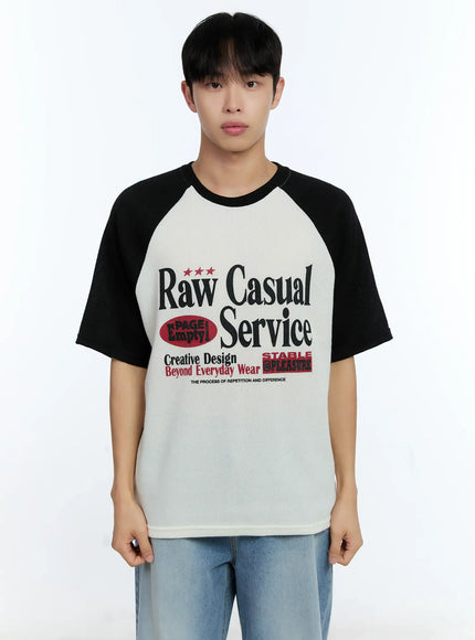 Men's Graphic Short Sleeve T-Shirt IG519