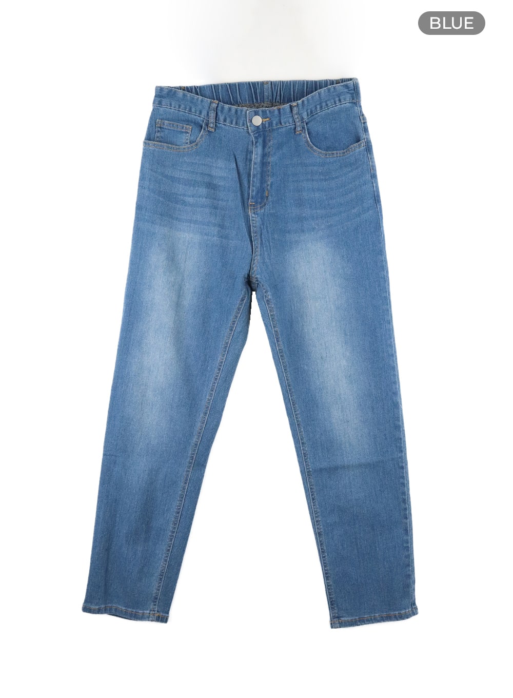 mens-cropped-slim-fit-jeans-ia402 / Blue