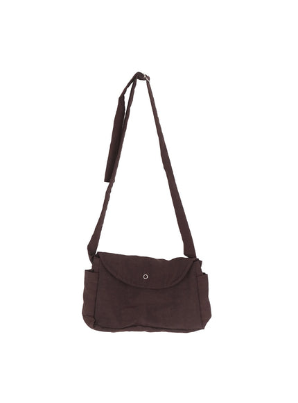 square-belt-bag-ia528 / Brown