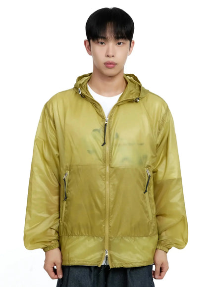 mens-breathable-windbreaker-ig520 / Dark yellow