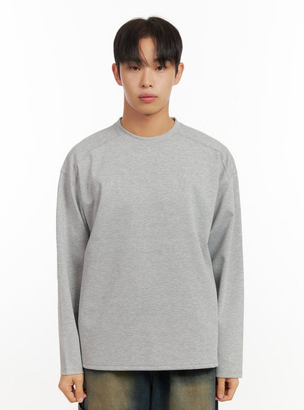 mens-essential-round-neck-tee-id406 / Gray