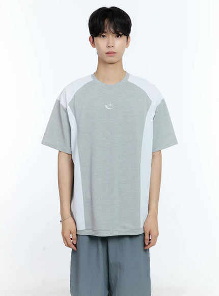 mens-casual-t-shirt-ig501 / Gray