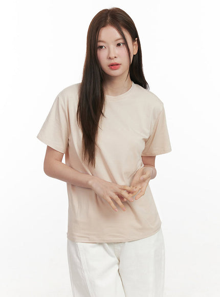 essential-comfort-cotton-t-shirt-ij530 / light beige