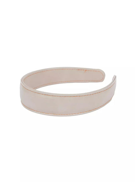 glossy-hairband-in503 / Light beige
