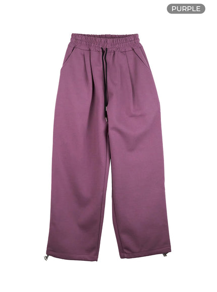 mens-elastic-back-carpenter-sweatpants-io420 / Purple