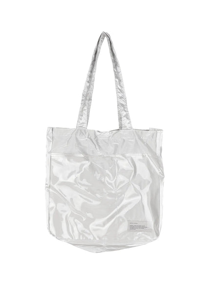 chic-transparent-shoulder-bag-iu509 / Silver
