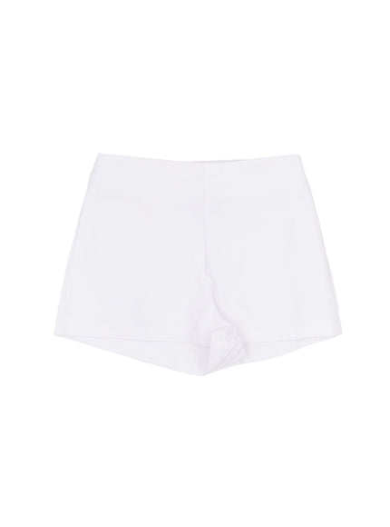 high-rise-cotton-shorts-im524 / White