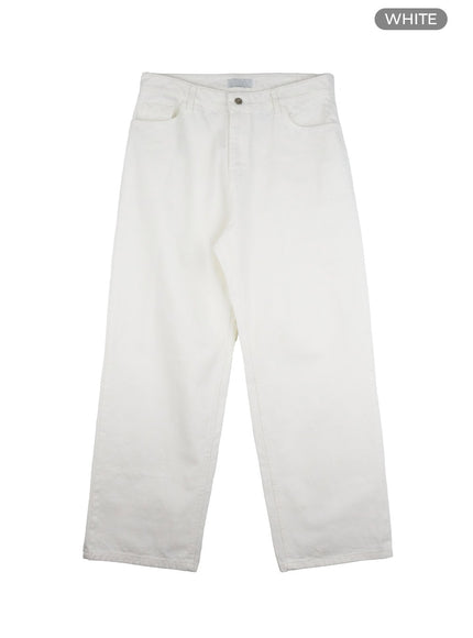 mens-wide-leg-pants-il412 / White