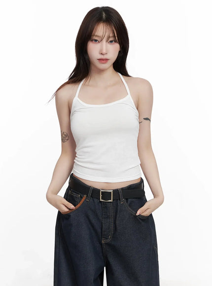 cozy-fleece-halter-tank-top-in514 / White