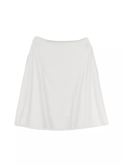 classic-velvet-midi-skirt-id504 / White