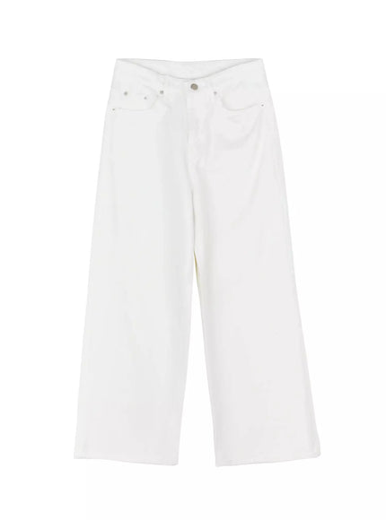 casual-cotton-wide-leg-trousers-is516 / White