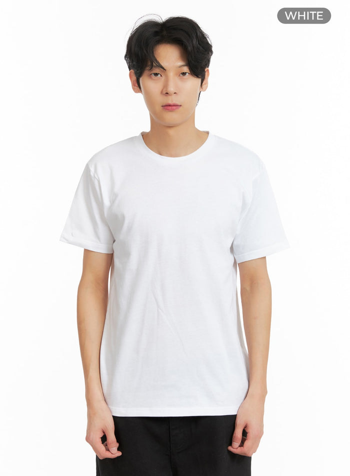 mens-basic-cotton-t-shirt-ia401 / White