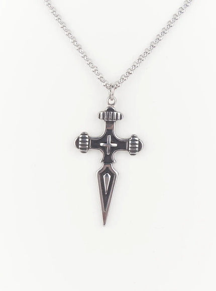 mens-cross-chain-necklace-is502