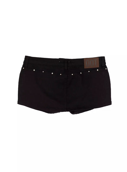 Studded Low-Rise Mini Skort IA507