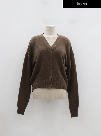 V-Neck Knit Cardigan IJ330