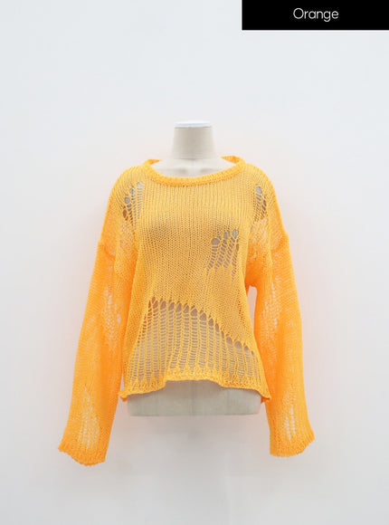 Mesh Sweater IF316