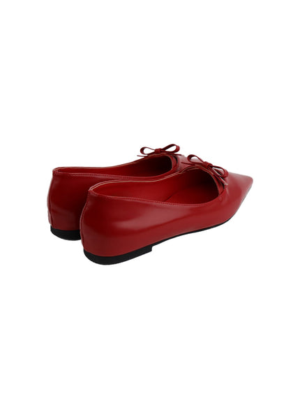 faux-leather-ribbon-flats-im406