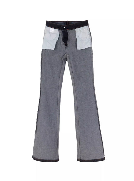 Aliyah Mid-Rise Flared Jeans IG528