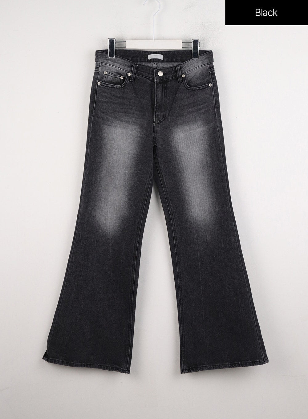 low-rise-bootcut-jeans-id306 / Black