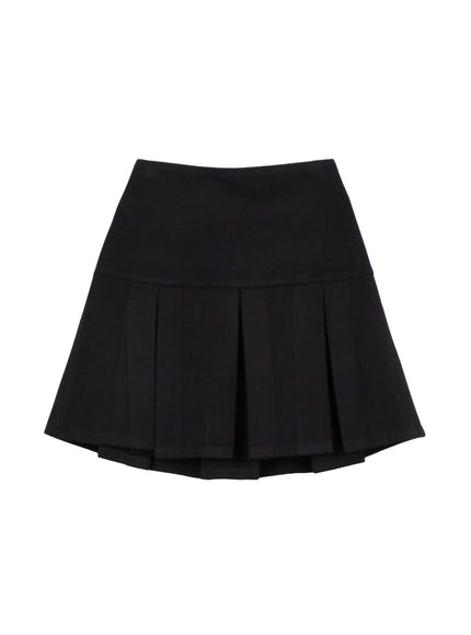 Classic Pleated Mini Skirt IJ510