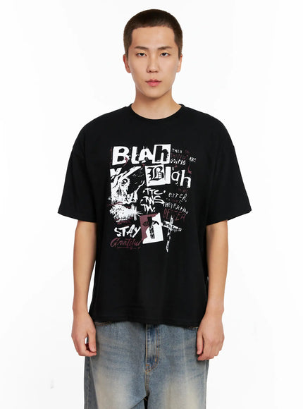 Men's Casual Graphic Tee IG511