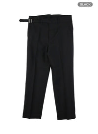 mens-slim-fit-tailored-pants-ia401 / Black