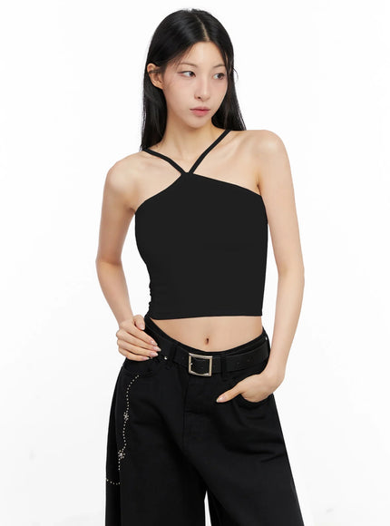 x-strap-cami-top-ig508 / Black