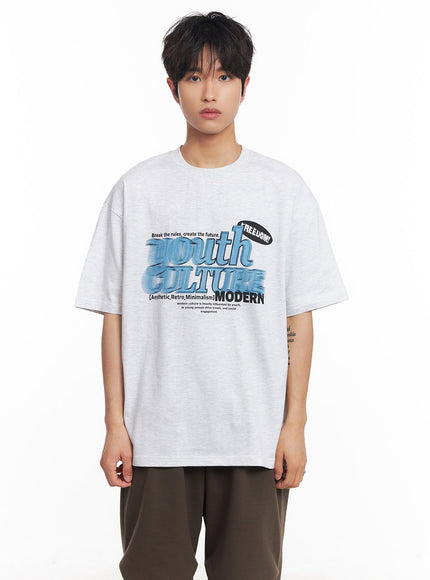 mens-youth-graphic-t-shirt-iy508 / Light gray