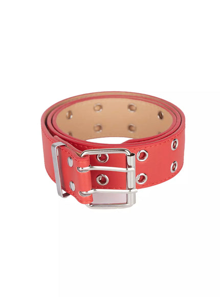 double-eyelet-belt-iu524 / Red