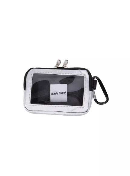 mini-cardholder-keychain-pouch-ic503 / Silver