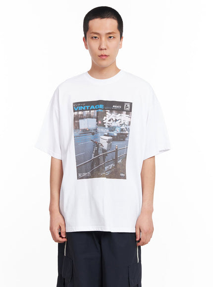 mens-vintage-graphic-t-shirt-iu512 / White