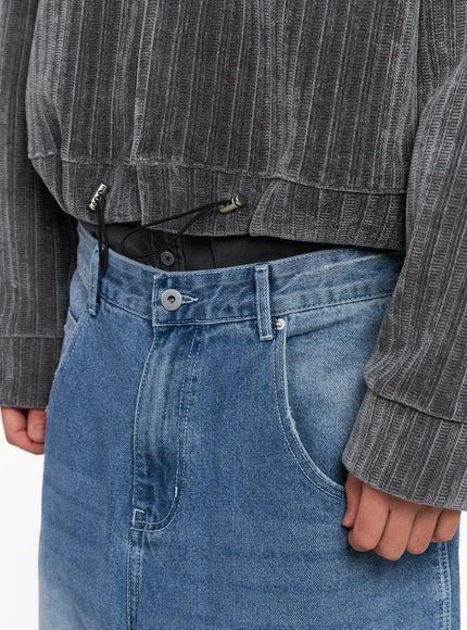 Men's Velvet Crop Jacket IS510