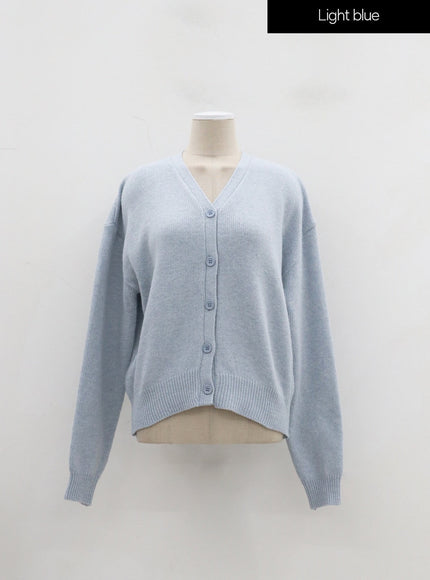V-Neck Knit Cardigan IJ330