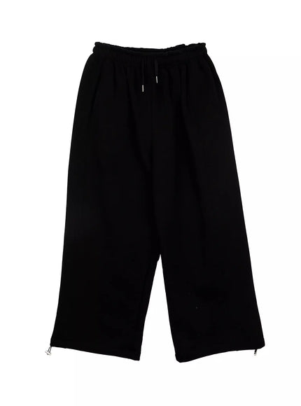 relaxed-fit-sweatpants-im509 / Black