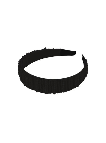 beaded-hairband-in525 / Black