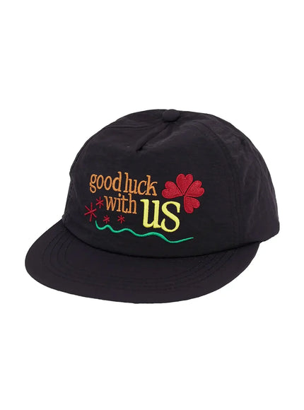 graphic-lettering-baseball-cap-iy526 / Black