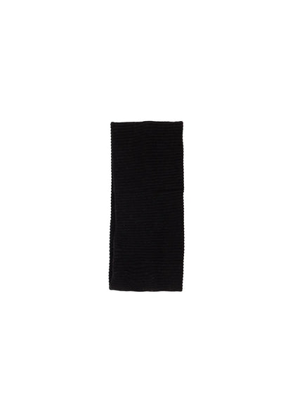 wide-ribbed-headband-im531 / Black