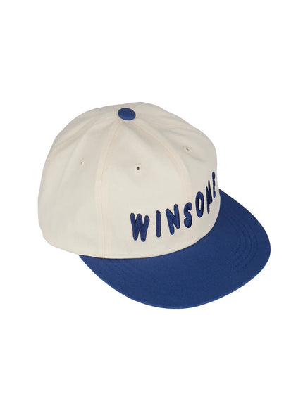 mens-winsome-embroidered-cotton-cap-il514 / Blue