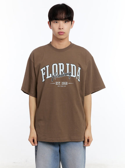men-s-florida-graphic-t-shirt-iy530 / Brown