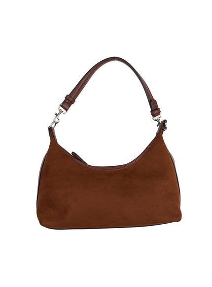 classic-suede-shoulder-bag-id402 / Brown