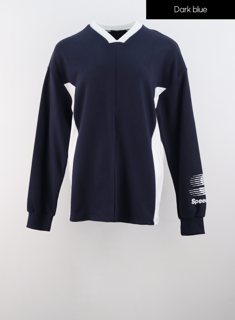 Cut-Out V-Neck Sweatshirt IS322