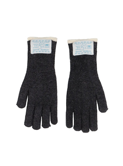 cute-patch-gloves-in510 / Dark gray