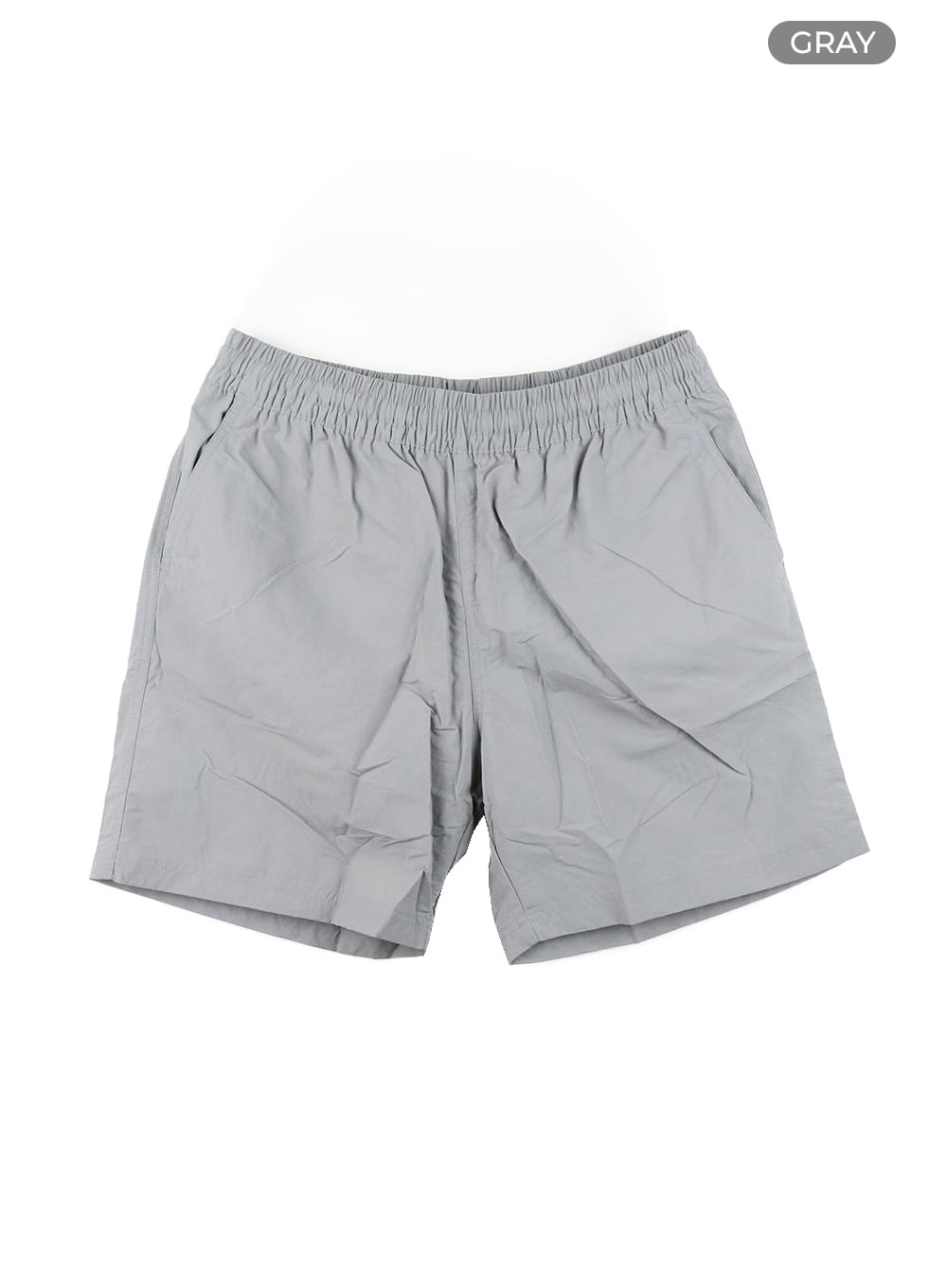 mens-casual-nylon-shorts-ia402 / Gray
