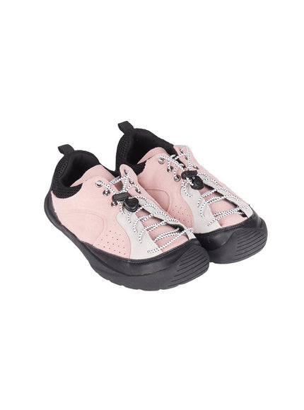 urban-faux-leather-sneakers-iy502 / Pink