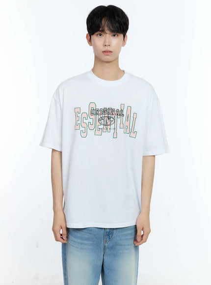 mens-essential-graphic-t-shirt-il529 / White