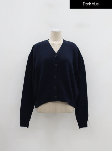 V-Neck Knit Cardigan IJ330