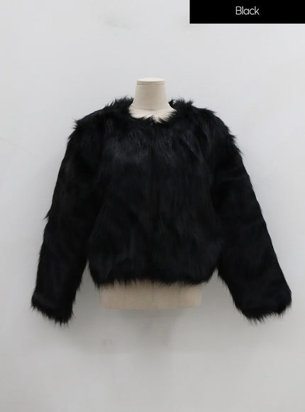 Fluffy Fur Jacket IO12