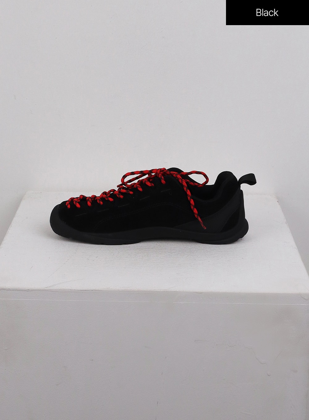 y2k-lace-up-sneakers-cj410 / Black