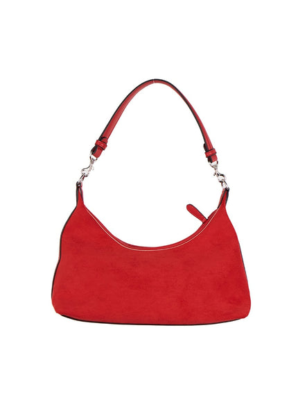 classic-suede-shoulder-bag-id402 / Red